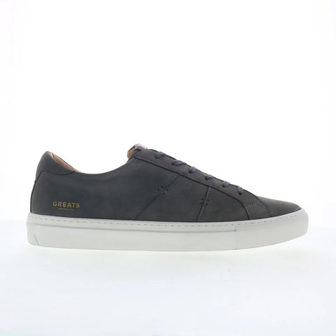 Greats Royale 2.0 RYLL01SG-020 Mens Gray Leather Lifestyle Sneakers Shoes