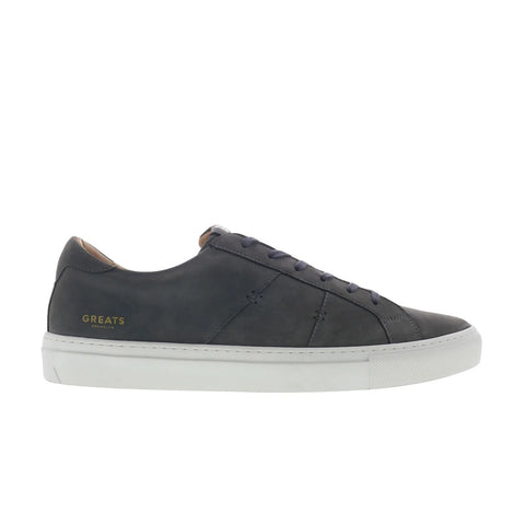 Greats Royale 2.0 RYLL01SG-020 Mens Gray Leather Lifestyle Sneakers Shoes