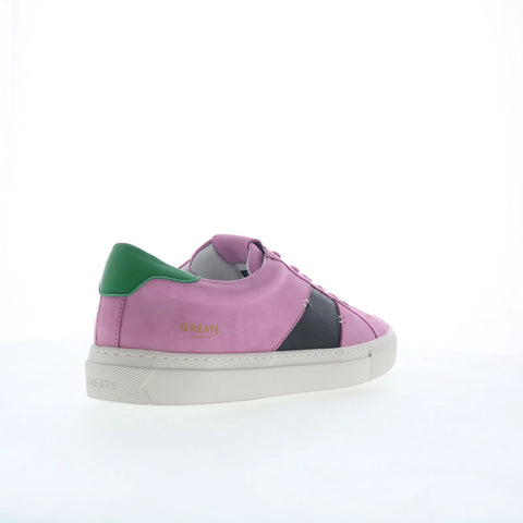 Greats Royale 2.0 RYLL01SG-6KA Mens Pink Leather Lifestyle Sneakers Shoes