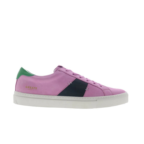 Greats Royale 2.0 RYLL01SG-6KA Mens Pink Leather Lifestyle Sneakers Shoes