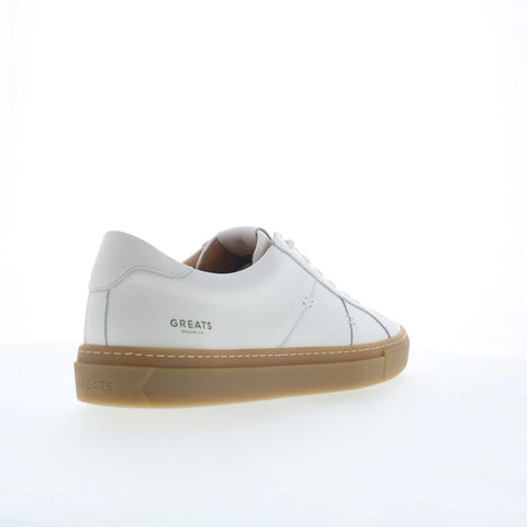 Greats Royale 2.0 RYLL01SG-SD9 Mens White Leather Lifestyle Sneakers Shoes