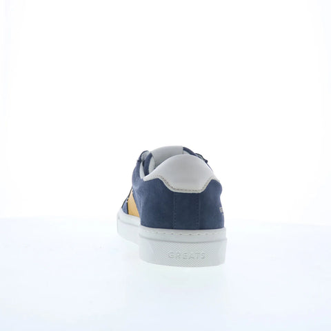 Greats Royale 2.0 RYLL01SG-ZV0 Mens Blue Suede Lifestyle Sneakers Shoes