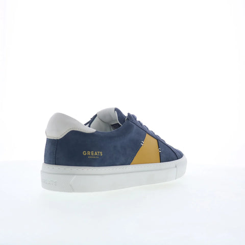 Greats Royale 2.0 RYLL01SG-ZV0 Mens Blue Suede Lifestyle Sneakers Shoes