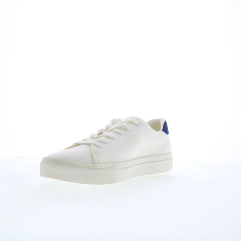 Greats Royale Knit ROYK02SG-BAK Mens White Canvas Lifestyle Sneakers Shoes
