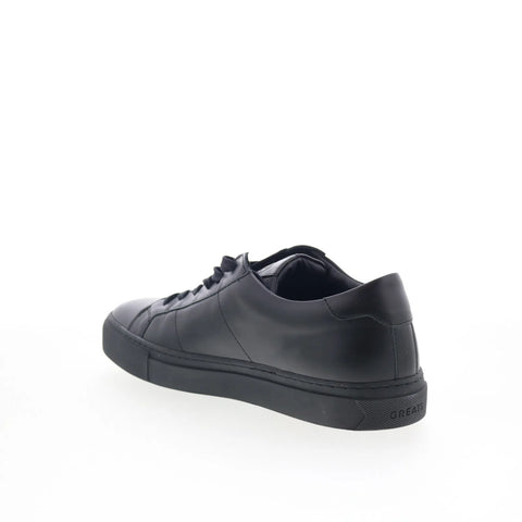 Greats Royale ROYA02SG-12O Mens Black Leather Lifestyle Sneakers Shoes