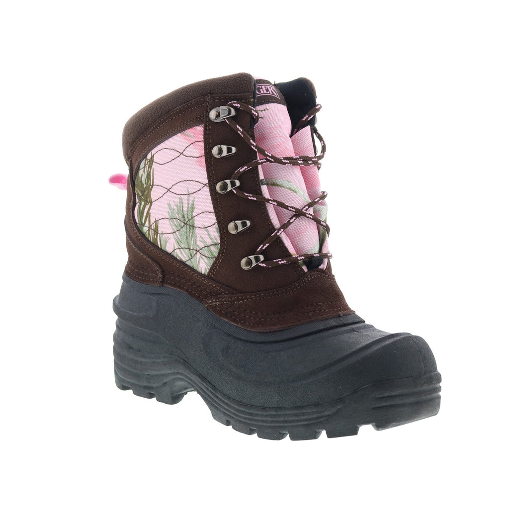 Ranger RG Lark Pink BG RPW123 Womens Brown Leather Lace Up Winter Boot ...