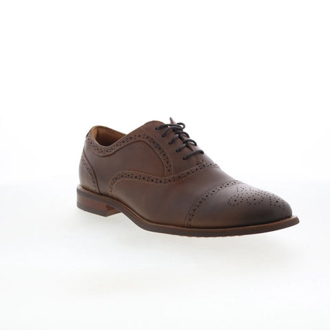 Florsheim Rucci CT Bal OX Mens Brown Oxfords & Lace Ups Cap Toe Shoes