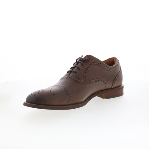 Florsheim Rucci CT Bal OX Mens Brown Oxfords & Lace Ups Cap Toe Shoes