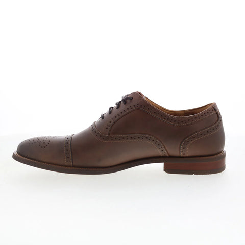 Florsheim Rucci CT Bal OX Mens Brown Oxfords & Lace Ups Cap Toe Shoes