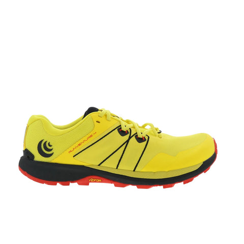 Topo RunVenture 4 M055 Mens Yellow Canvas Lace Up Athletic Running Shoes