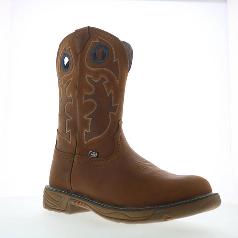 Justin Boots Rush 11" Waterproof SE4332 Mens Brown Work & Safety Boots