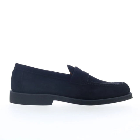Sebago Ryan Suede PO 771176W Mens Blue Suede Loafers & Slip Ons Penny Shoes