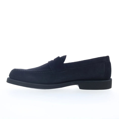 Sebago Ryan Suede PO 771176W Mens Blue Suede Loafers & Slip Ons Penny Shoes