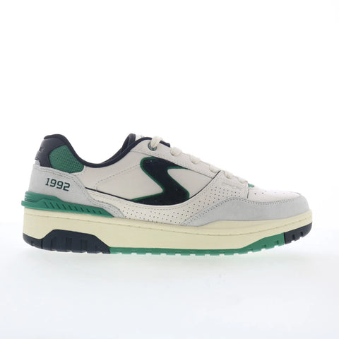 Skechers S-1992 254172-OWGN Mens White Leather Lifestyle Sneakers Shoes