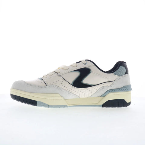 Skechers S-1992 254172-NTBK Mens Beige Leather Lifestyle Sneakers Shoes