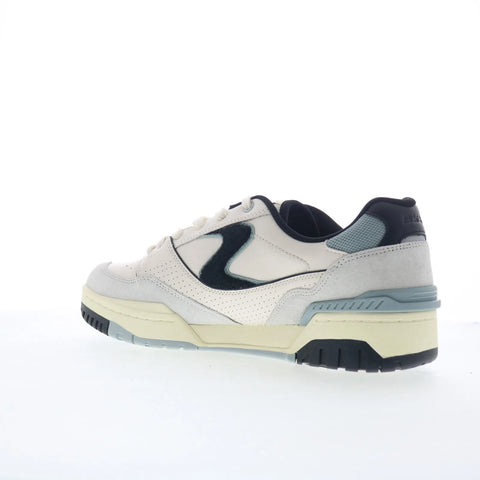 Skechers S-1992 254172-NTBK Mens Beige Leather Lifestyle Sneakers Shoes