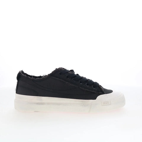 Diesel S-Athos Low Womens Black Canvas Lace Up Lifestyle Sneakers Shoes