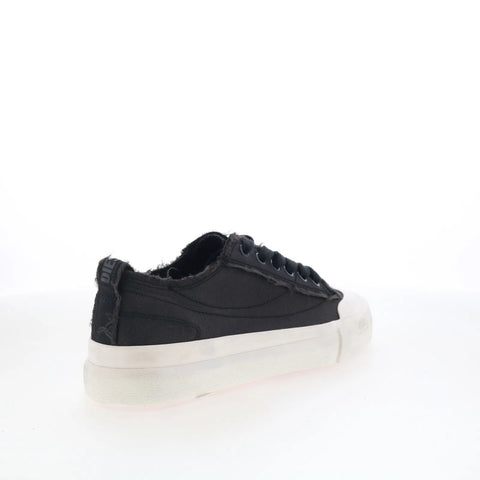 Diesel S-Athos Low Womens Black Canvas Lace Up Lifestyle Sneakers Shoes