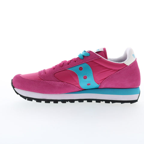 Saucony Jazz Original S1044-669 Womens Pink Suede Lifestyle Sneakers Shoes