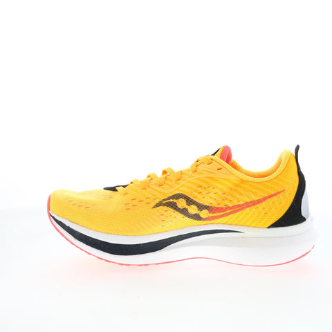 Saucony Endorphin S10688-16 Womens Yellow Canvas Athletic Running Shoes
