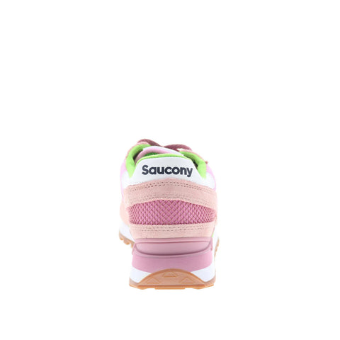 Saucony Shadow Original S1108-844 Womens Pink Suede Lifestyle Sneakers Shoes