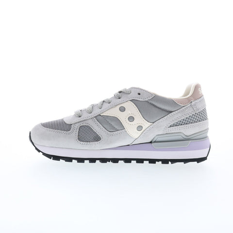 Saucony Shadow Original S1108-872 Womens Gray Suede Lifestyle Sneakers Shoes