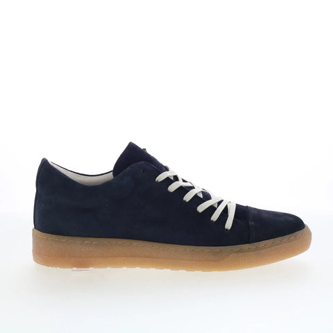 Pajar Rex 51860 Mens Blue Suede Lace Up Lifestyle Sneakers Shoes