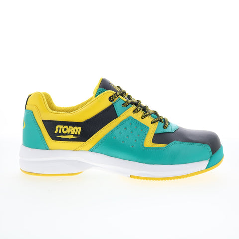 Storm S201-6 Mens Green Synthetic Lace Up Athletic Bowling Shoes