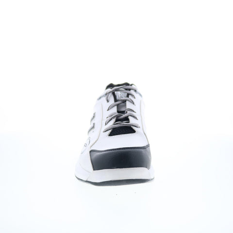 Storm S203-9 Mens White Synthetic Lace Up Athletic Bowling Shoes