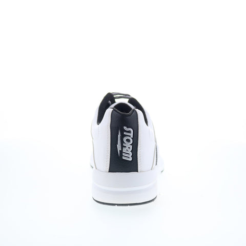 Storm S203-9 Mens White Synthetic Lace Up Athletic Bowling Shoes
