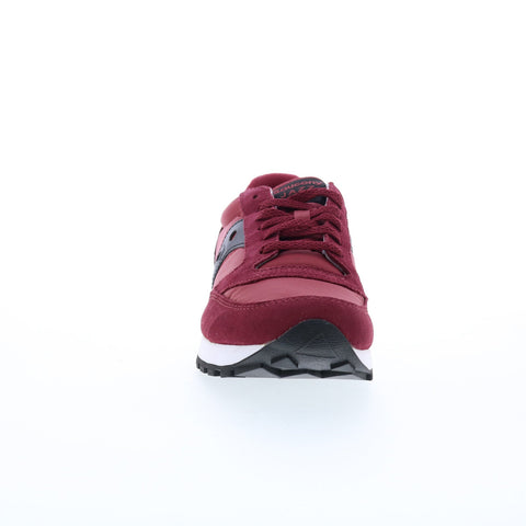 Saucony Jazz Original S2044-675 Mens Burgundy Suede Lifestyle Sneakers Shoes