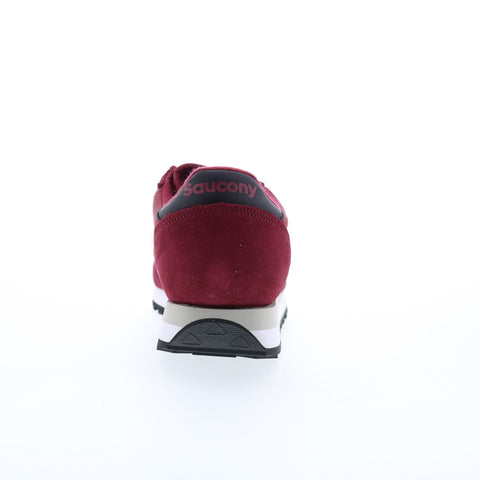 Saucony Jazz Original S2044-675 Mens Burgundy Suede Lifestyle Sneakers Shoes