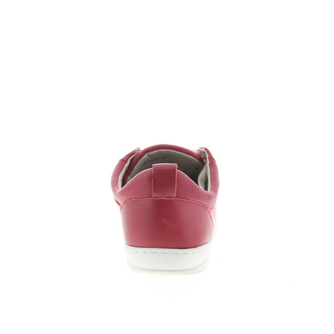 SoftWalk Athens S2051-601 Womens Red Leather Lifestyle Sneakers Shoes