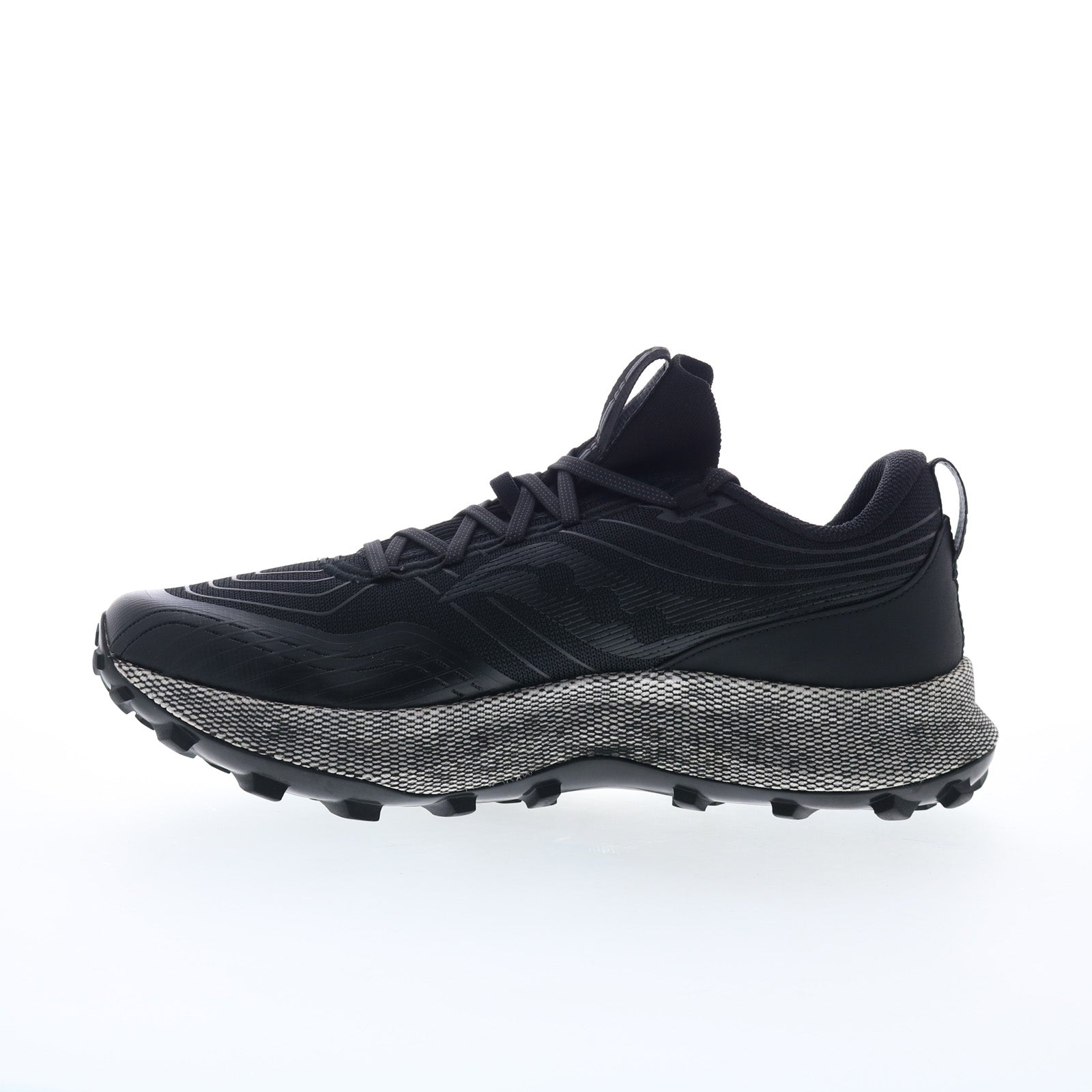 Saucony Endorphin Trail S20647-10 Mens Black Canvas Athletic 