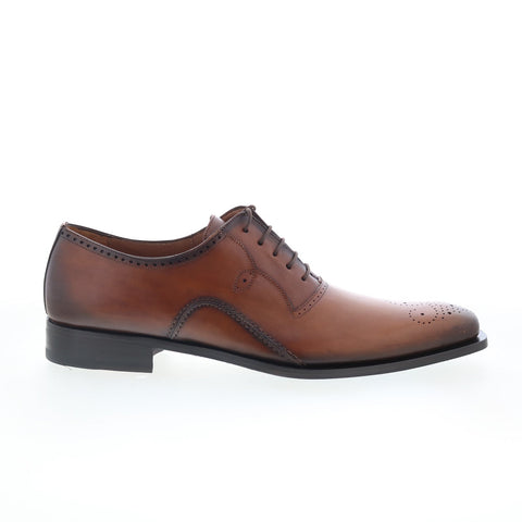 Mezlan S21097 Mens Brown Leather Oxfords & Lace Ups Wingtip & Brogue S