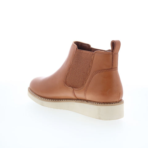 SoftWalk Wildwood S2164-215 Womens Brown Leather Slip On Chelsea Boots