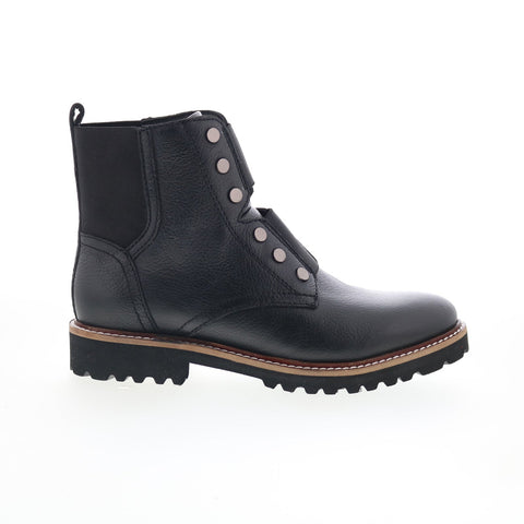 SoftWalk Indiana S2166-013 Womens Black Leather Casual Dress Boots