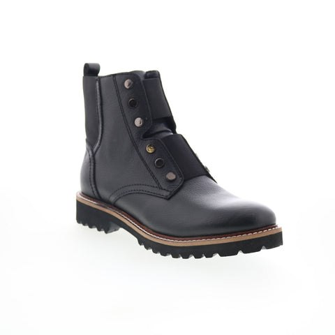 SoftWalk Indiana S2166-013 Womens Black Leather Casual Dress Boots