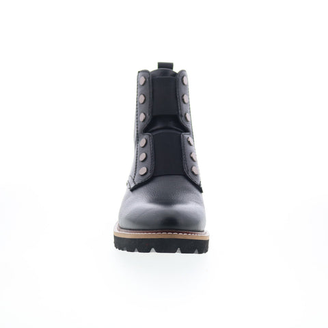 SoftWalk Indiana S2166-013 Womens Black Leather Casual Dress Boots