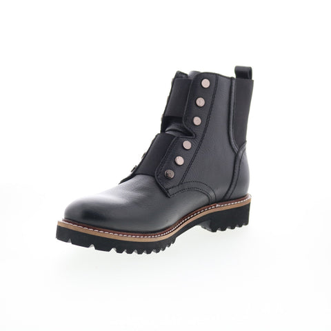 SoftWalk Indiana S2166-013 Womens Black Leather Casual Dress Boots