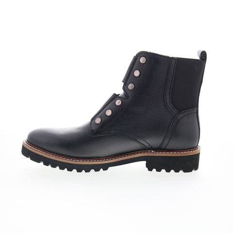 SoftWalk Indiana S2166-013 Womens Black Leather Casual Dress Boots