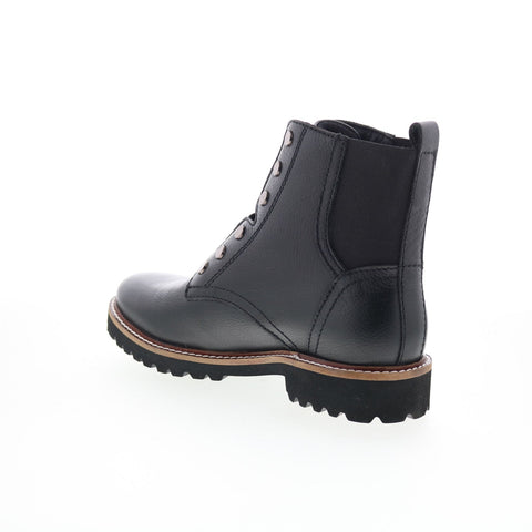 SoftWalk Indiana S2166-013 Womens Black Leather Casual Dress Boots