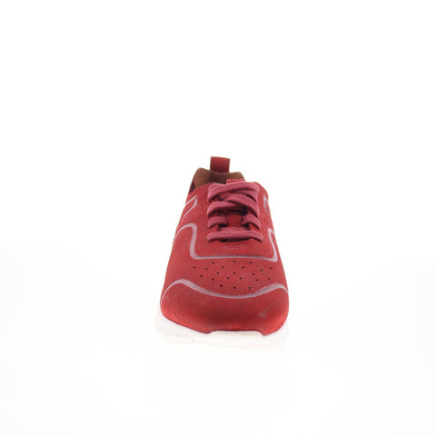 SoftWalk Stella S2213-604 Womens Red Nubuck Lifestyle Sneakers Shoes