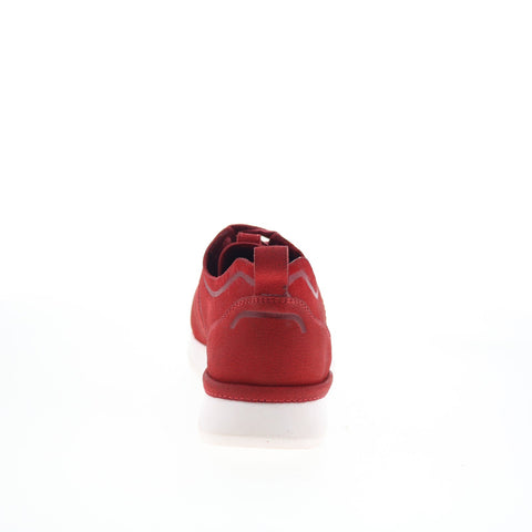 SoftWalk Stella S2213-604 Womens Red Nubuck Lifestyle Sneakers Shoes