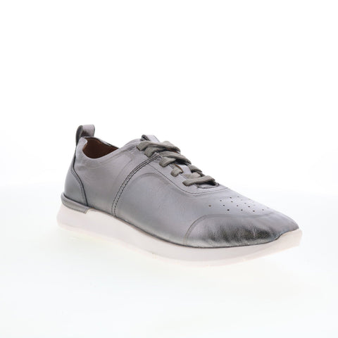 SoftWalk Stella S2213-911 Womens Gray Leather Lifestyle Sneakers Shoes