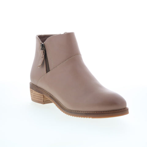 SoftWalk Roselle S2256-063 Womens Brown Leather Ankle & Booties Boots