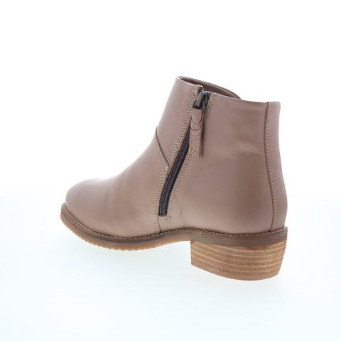 SoftWalk Roselle S2256-063 Womens Brown Leather Ankle & Booties Boots