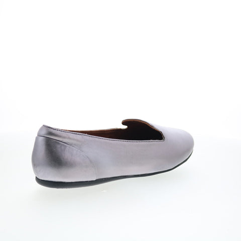 SoftWalk Shelby S2258-033 Womens Gray Leather Slip On Loafer Flats Shoes