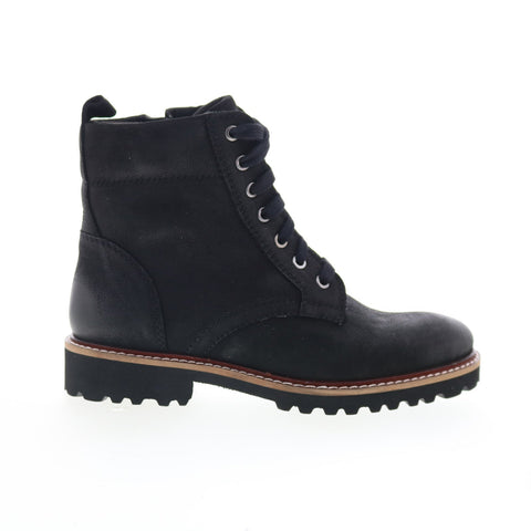 SoftWalk Icara S2310-001 Womens Black Leather Zipper Casual Dress Boots