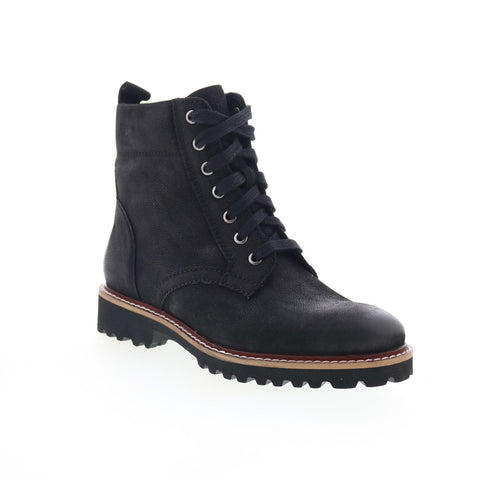 SoftWalk Icara S2310-001 Womens Black Leather Zipper Casual Dress Boots